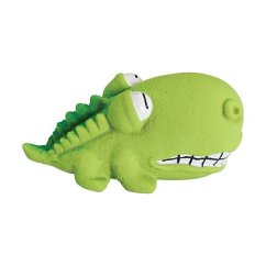 Mini krokodýl BigHead 9 cm, se zvukem, latex,  HipHop