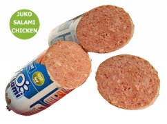 JUKO Salami Chicken (kuřecí) 1 kg, 4 x15 ks- SLEVA 10%
