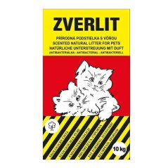 ZVERLIT červený podestýlka hrubá s vůní 10 kg