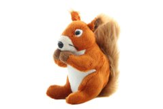 Plyšová hračka veverka 16 cm