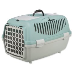Přepravka Trixie Capri 2  zelená/šedivá, XS–S 37×34×55cm