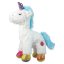 Hračka Dog Fantasy Stuffed Toy jednorožec pískací mix barev 26cm