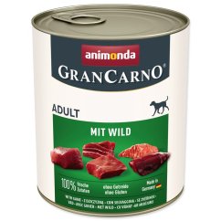Konzerva Animonda Gran Carno Adult se zvěřinou 800g