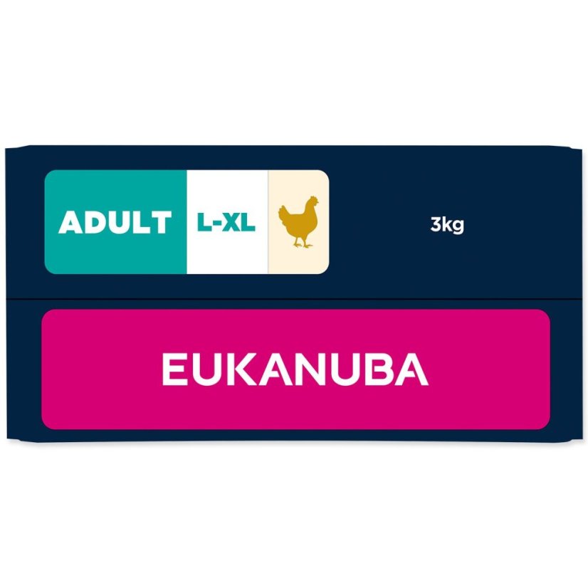 Krmivo EUKANUBA Adult Large rich in fresh chicken 3kg