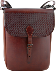 Lesnická kožená brašna - hnědá hovězina