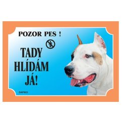 Cedulka Dafiko STAFORDŠÍRSKÝ TERIÉR