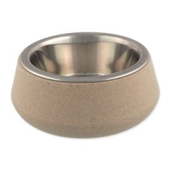 Miska Dog Fantasy nerez EcoStyle béžová 14cm, 480ml