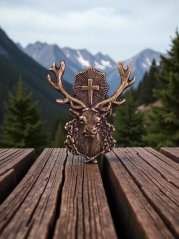 Svatý Hubert (odznak na klobouk)