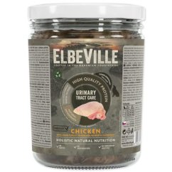 Sklenice Elbeville Dog Urinary Tract Care, kuřecí s přidanou petrželí, pampeliškou, šípkem 440ml