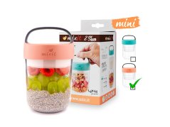 Mixit 2go mini - svačinový box lososový 400ml