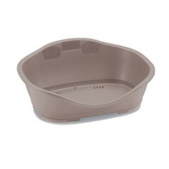 Pelíšek plast 1 světle hnědá 56,5 x 42 x 24,2 cm