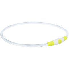 Flash light ring USB, blikací obojek, zelená (RP 2,10 Kč)