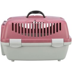 Transportní box CAPRI I, XS: 32x31x48cm (max. 6kg), světle šedá/starorůžová