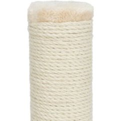 Škrábací sloupek BARTES, ø 9 / 62 cm, béžová