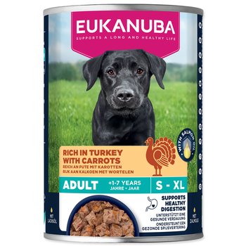 Konzerva EUKANUBA Adult bohatá na krůtí s mrkví 400 g