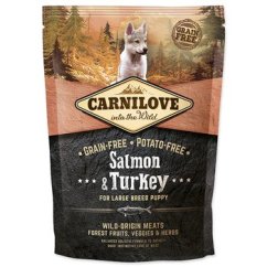 Krmivo Carnilove Puppy Large Breed Salmon & Turkey 1,5kg