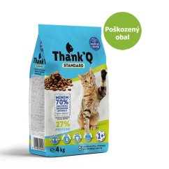 Thank’Q Standard Cat Adult Ryba 4 kg - Poškozený obal - SLEVA 15 %