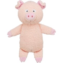 Prasátko, plyšová hračka pro psy, 34 cm, růžová