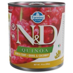 Konzerva N&D Dog Quinoa Quail & Coconut 285g