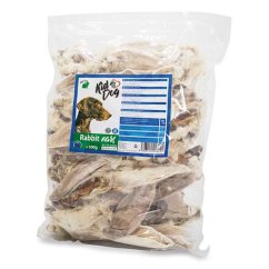 KIDDOG králičí uši se srstí 500 g