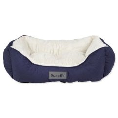 Pelech Scruffs Wilton Box Bed modrý S 50x40cm