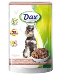 Dax Dog hovězí a králičí, kapsička 100 g 