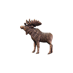 Postava losa (odznak na klobouk)