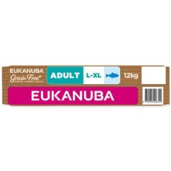 Krmivo EUKANUBA Grain Free Adult Large rich in ocean fish 12kg