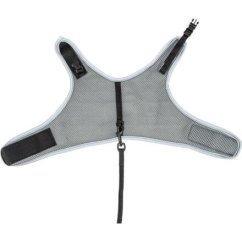 Postroj VESTA s vodítkem pro kočku 24-42 cm/1,20 m, šedá