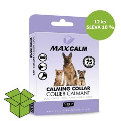 MAX CALM zklidňující obojek proti stresu pro psy (12 ks) SLEVA 10 %