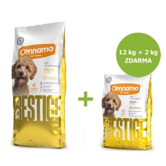 Prestige Dog Puppy Mini & Medium Chicken 12 kg + 2 kg ZDARMA