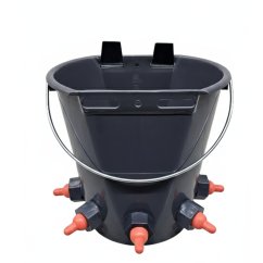 Krmné vědro pro jehňata a kůzlata 5 dudlíků, 8 l