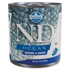 Konzerva N&D Dog Ocean Herring & Shrimp 285g