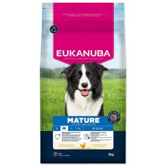 Krmivo EUKANUBA Mature Medium rich in fresh chicken 3kg