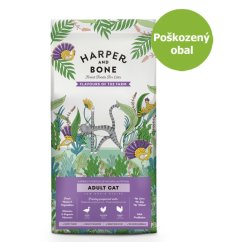 Harper and Bone Cat Adult příchutě farmy 5 kg - Poškozený obal - SLEVA 15 %