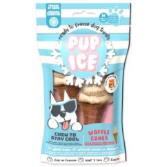 Pochoutka Pup Ice chladící s vanilkou a arašídovým máslem 2ks 110g