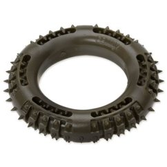 Hračka Ecomfy Olive Eco Dental kroužek, plastová zelená 13cm