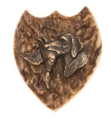 Pes s kachnou (parohové bolo)