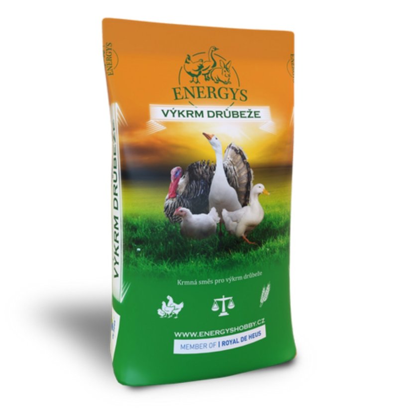 Energys Brojler Midi Forte (od 15. dne, s kokcidiostatikem) granule 25 kg