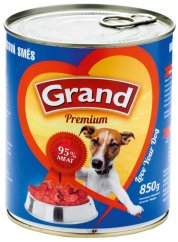 Grand Premium Dog masová směs, konzerva 850 g