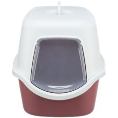 WC VICO kryté s dvířky, bez filtru 56 x 40 x 40 cm, starorůžová/bílá