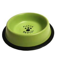 Miska nerez pastelově zelená potisk 2,35 l