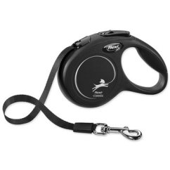 Vodítko Flexi Classic New páska XS černé 3m
