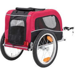 Vozík pro psa za jízdní kolo S 53 x 60 x 60/117 cm, nosnost max. 15 kg