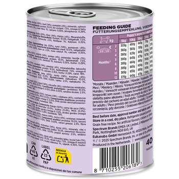 Konzerva EUKANUBA Puppy bohatá na hovězí s dýní 400 g