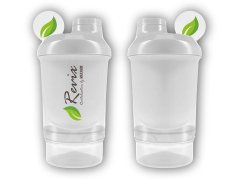 Šejkr REVIX 300+150 ml průhledná/bílá AKCE