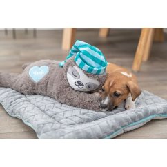 JUNIOR lenochod s tlukoucím srdcem, plyš, 34 cm