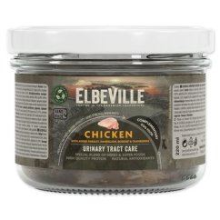 Sklenice Elbeville Dog Urinary Tract Care, kuřecí s přidanou petrželí, pampeliškou,  220ml
