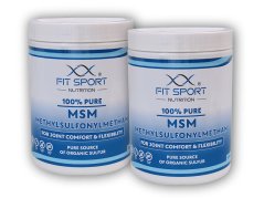 2x 100% Pure MSM - Methylsulfonylmethan 500g - Organic Sulfur