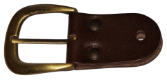 Opasková spona 40 mm staromosaz